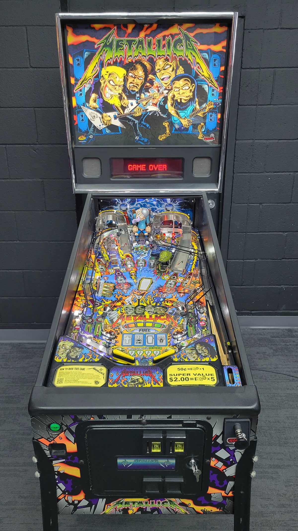 Stern Metallica Pro Pinball