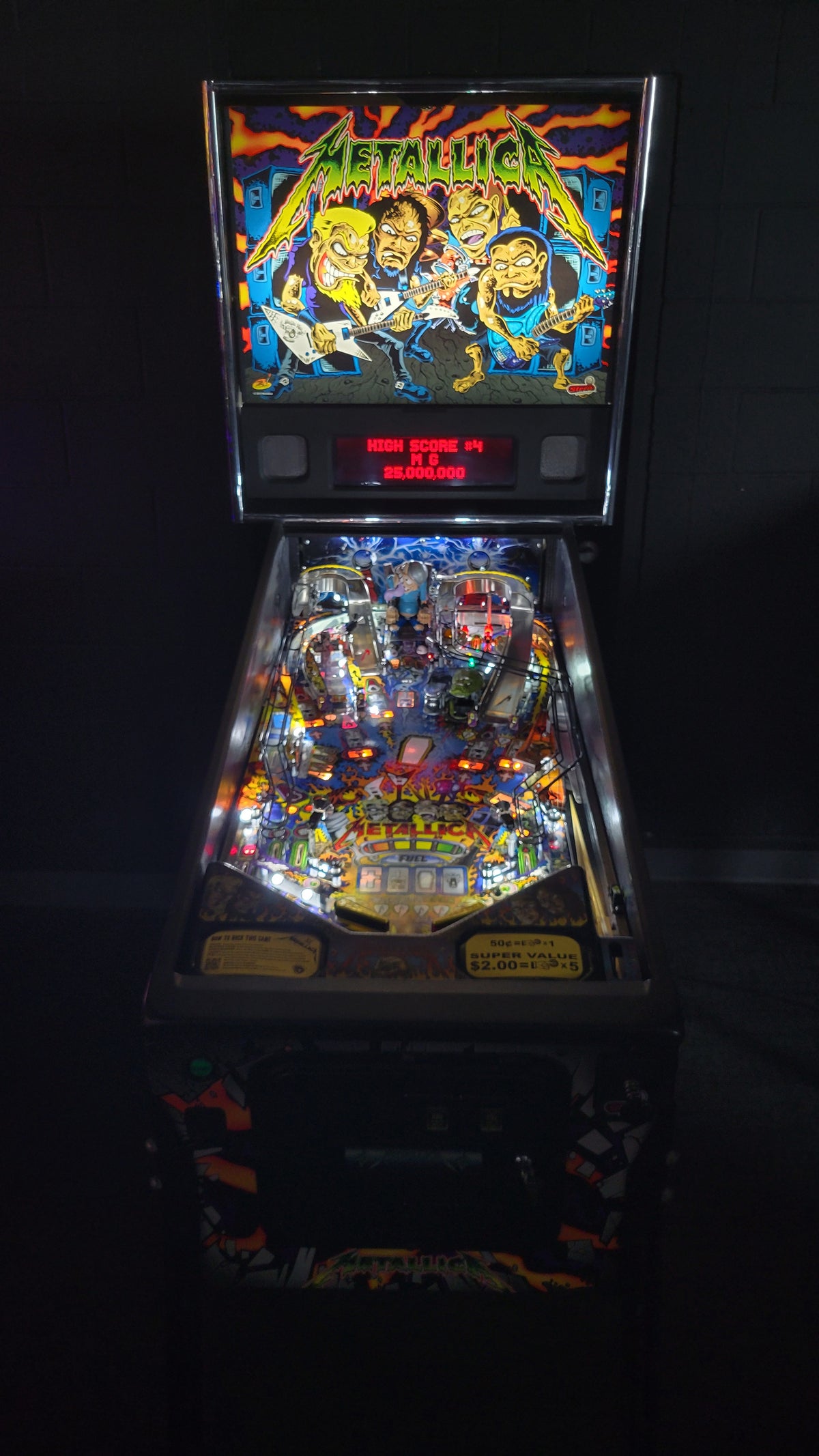 Stern Metallica Pro Pinball