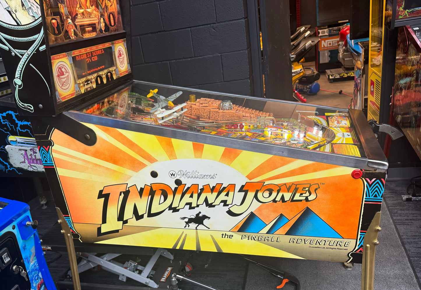 Indiana Jones Pinball Adventure by Williams