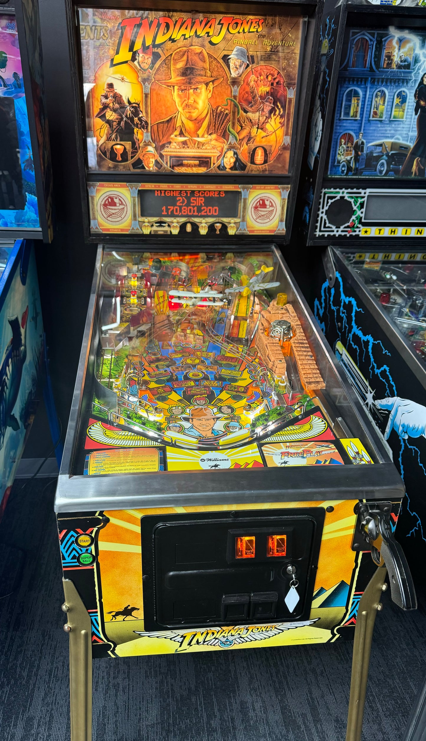 Indiana Jones Pinball Adventure by Williams