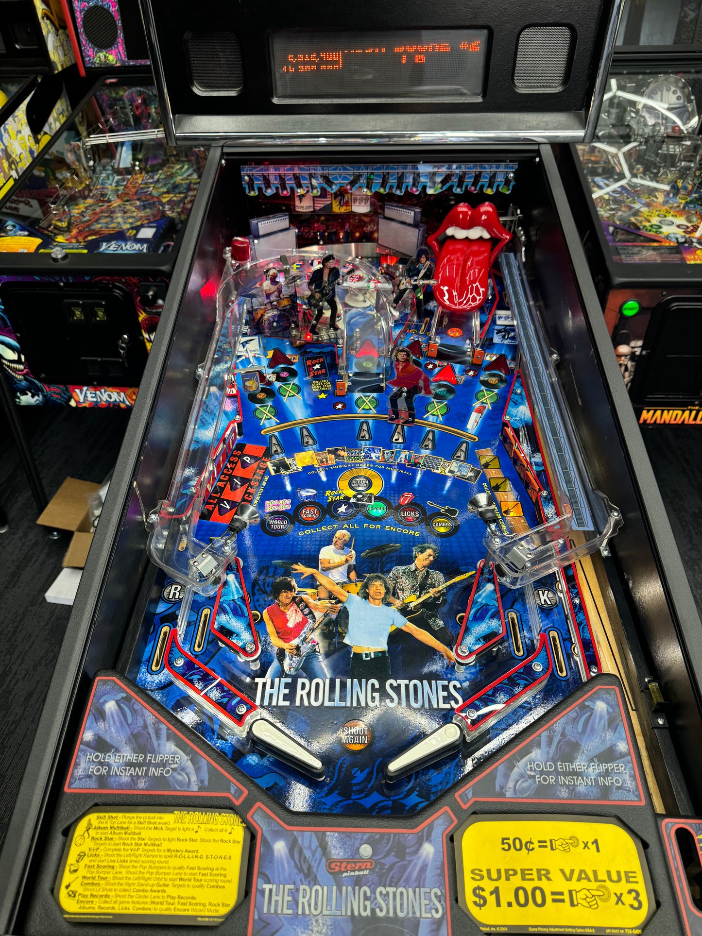 Rolling Stones Pinball by Stern