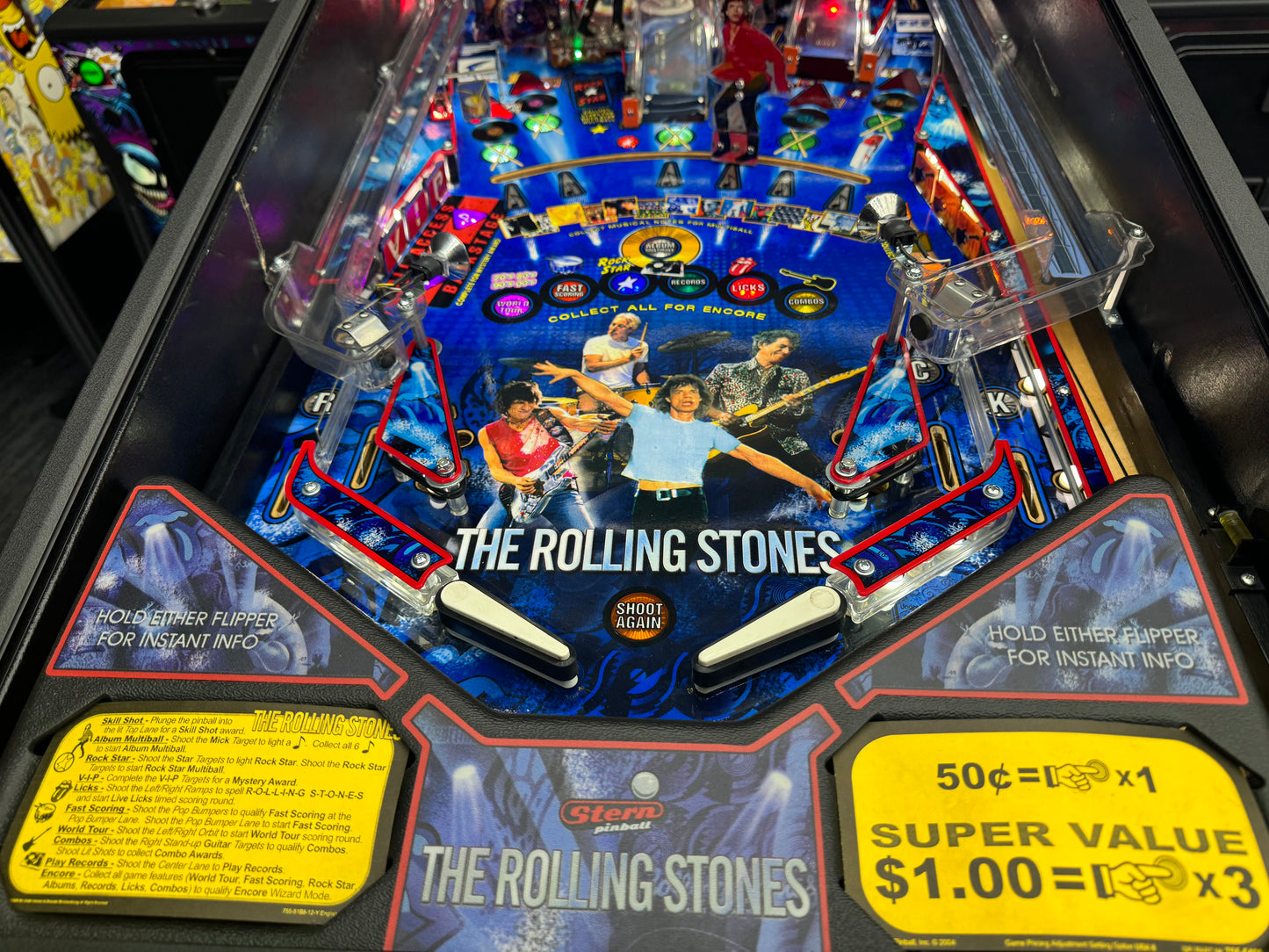 Rolling Stones Pinball by Stern