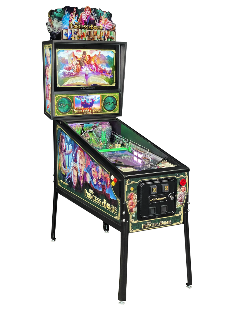 P3 machine with Princess Bride LE artwork — left view