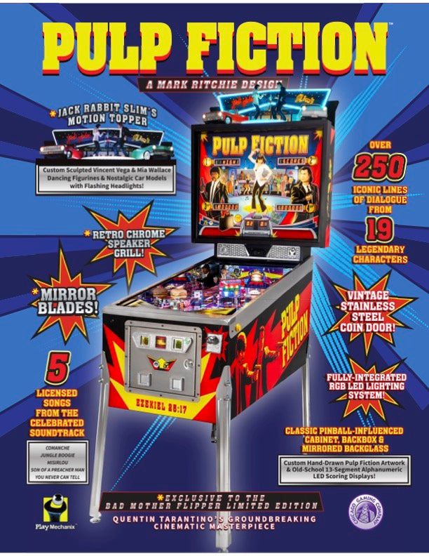 Pulp Fiction Bad Mother Flipper Limited Edition