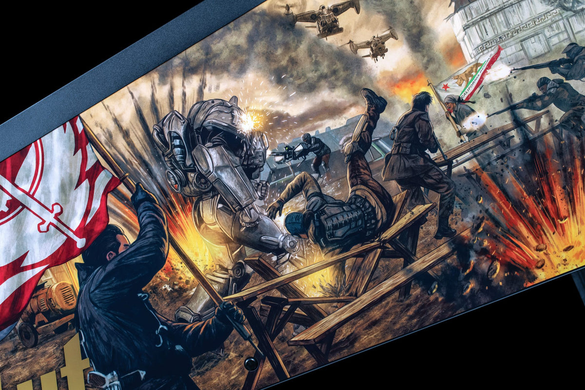 Fallout Premium pinball machine — detail