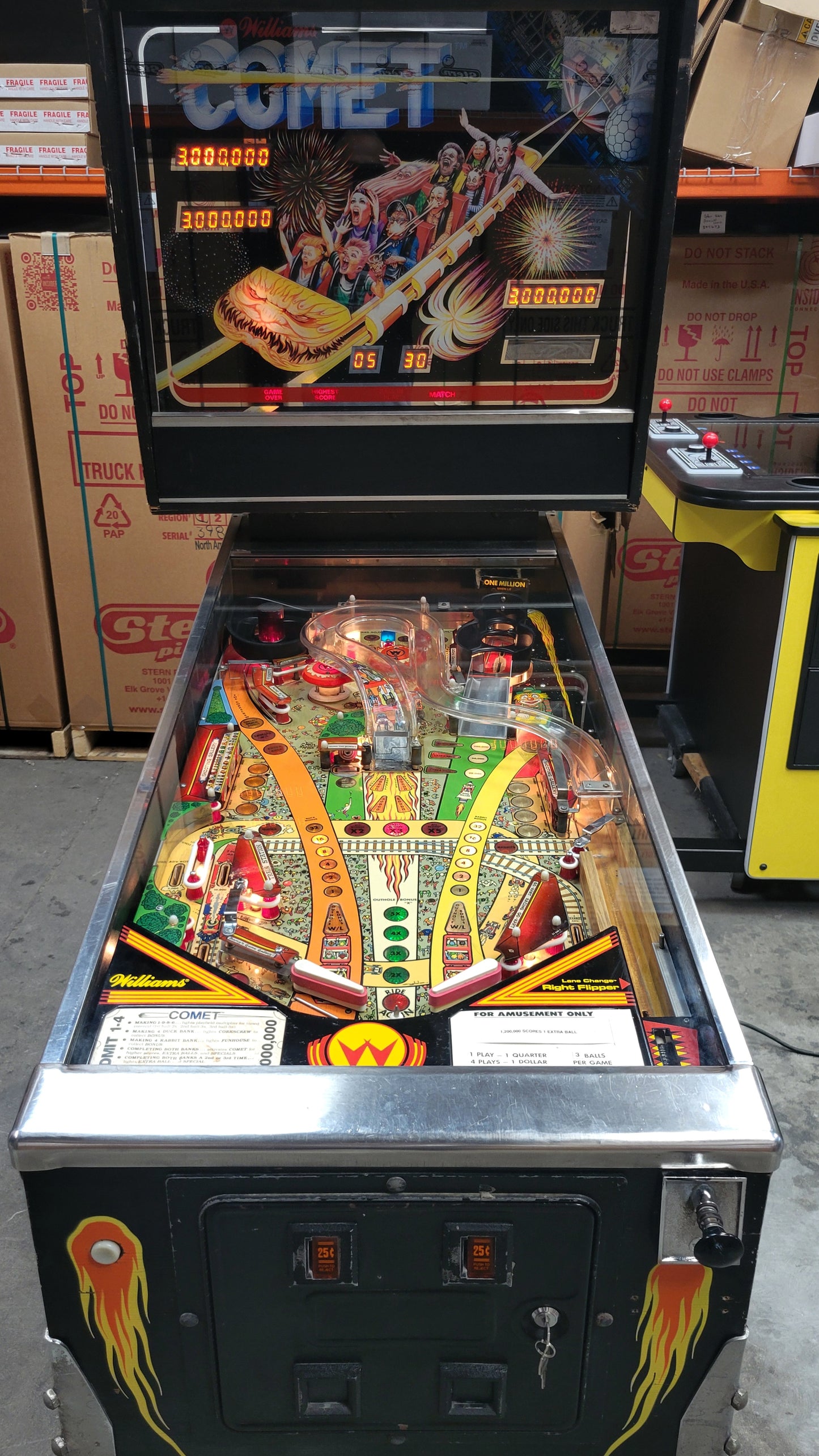 Williams Comet Pinball