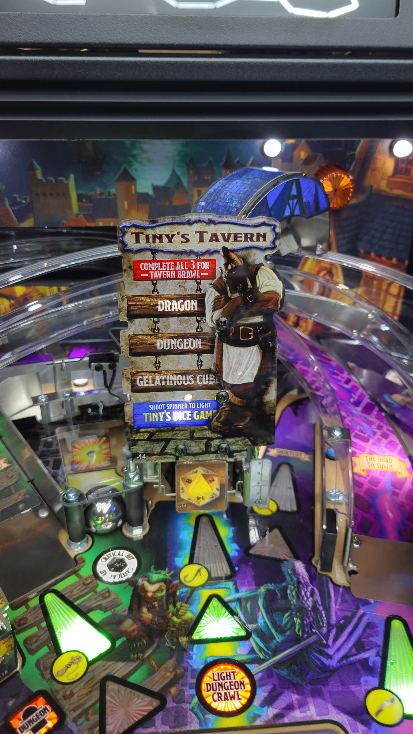 HUO Dungeons & Dragons The Tyrant's Eye Pinball