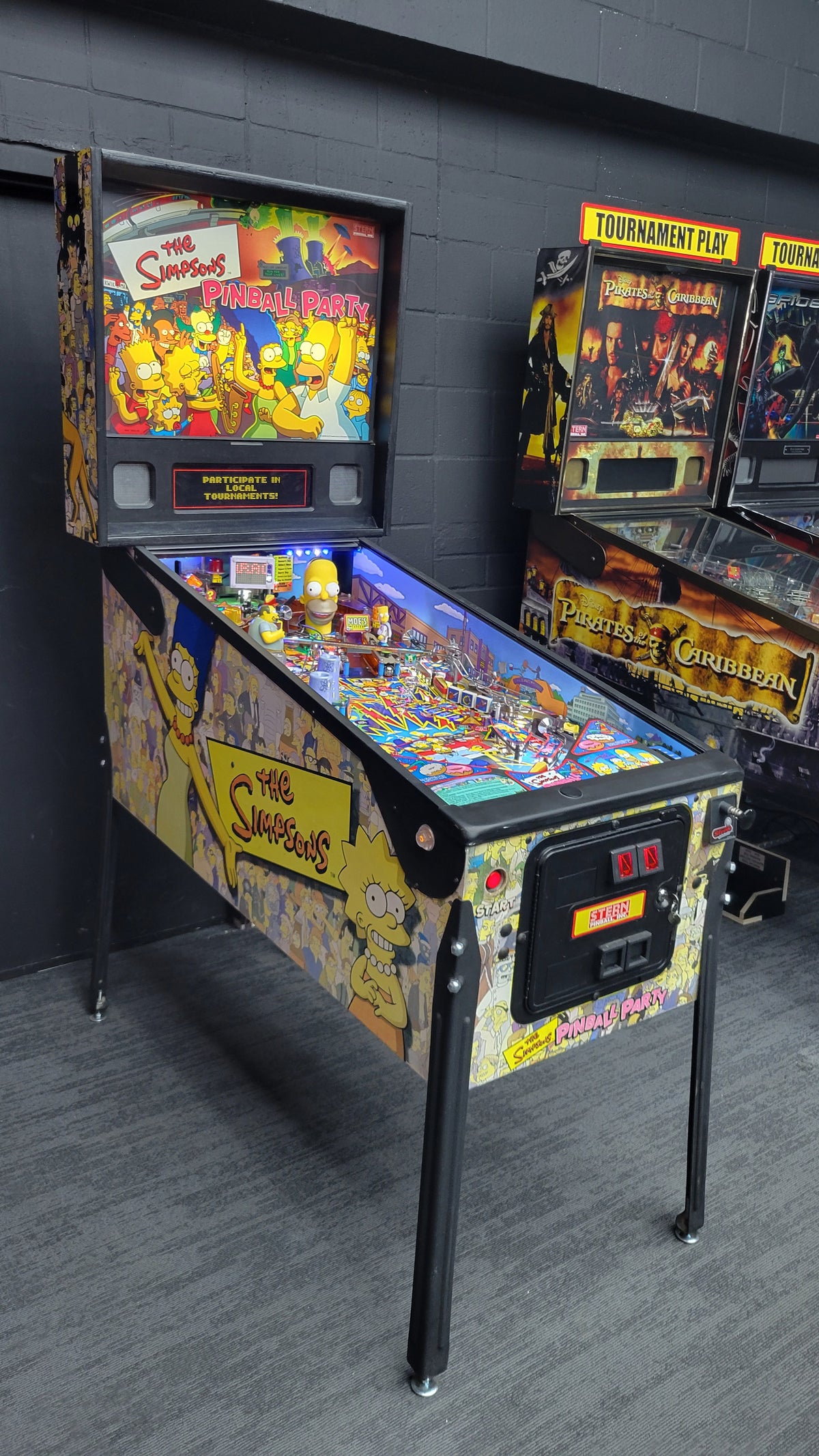 Stern The Simpsons Pinball Party