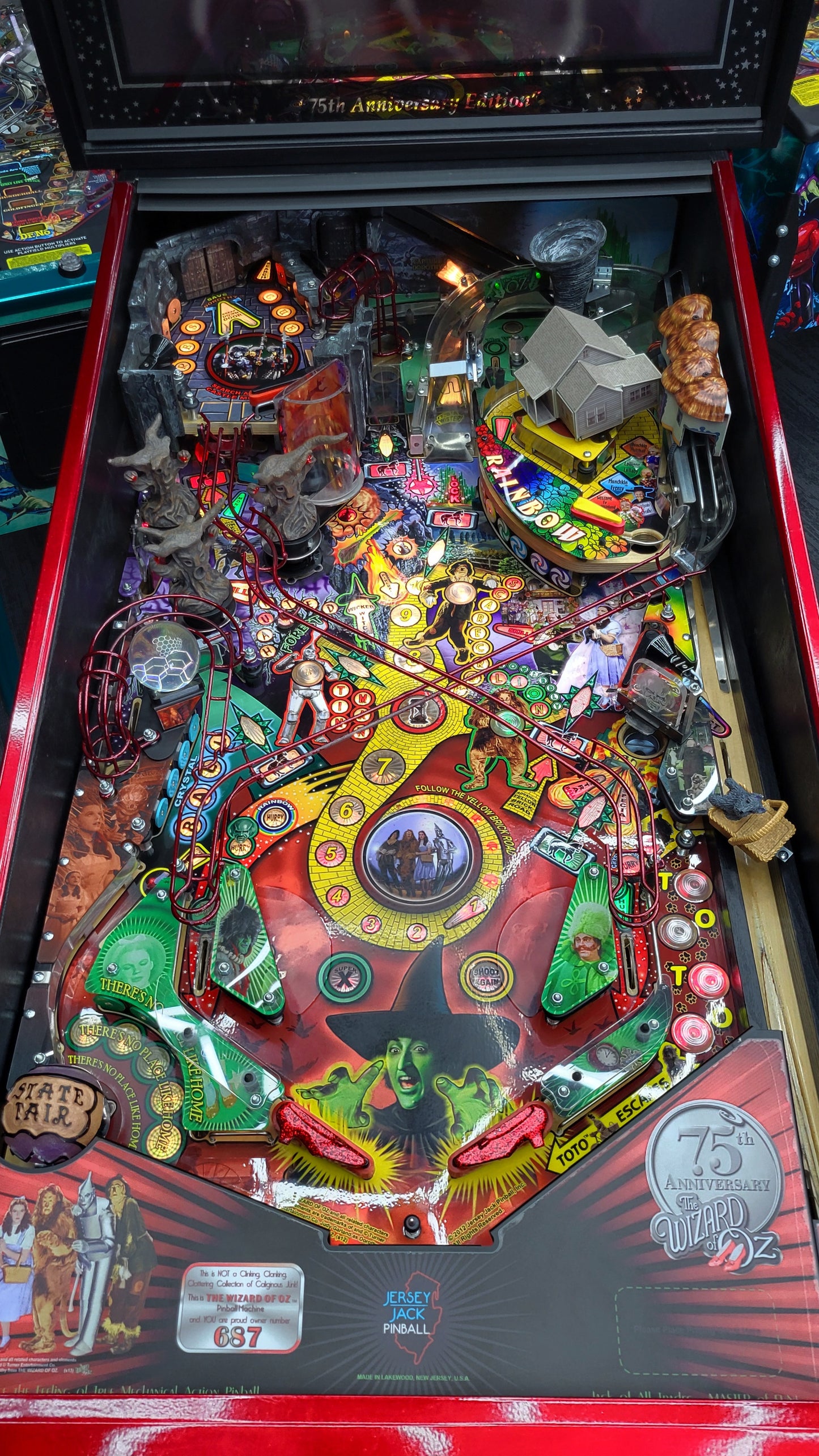 Wizard Of Oz 75th Anniversary Edition by Jersey Jack Pinball