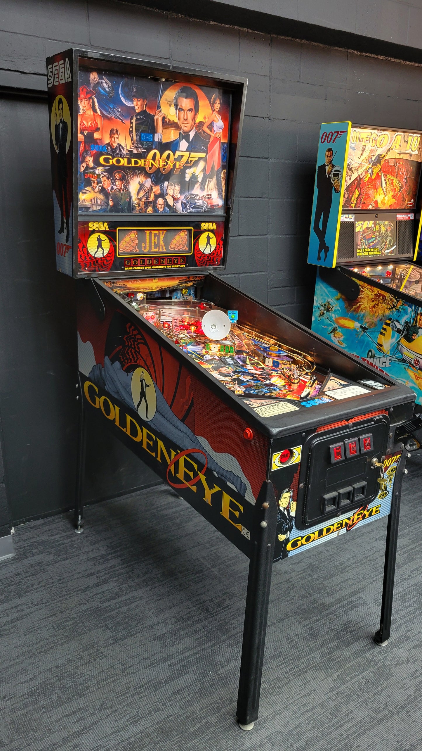 Sega Goldeneye 007 Pinball