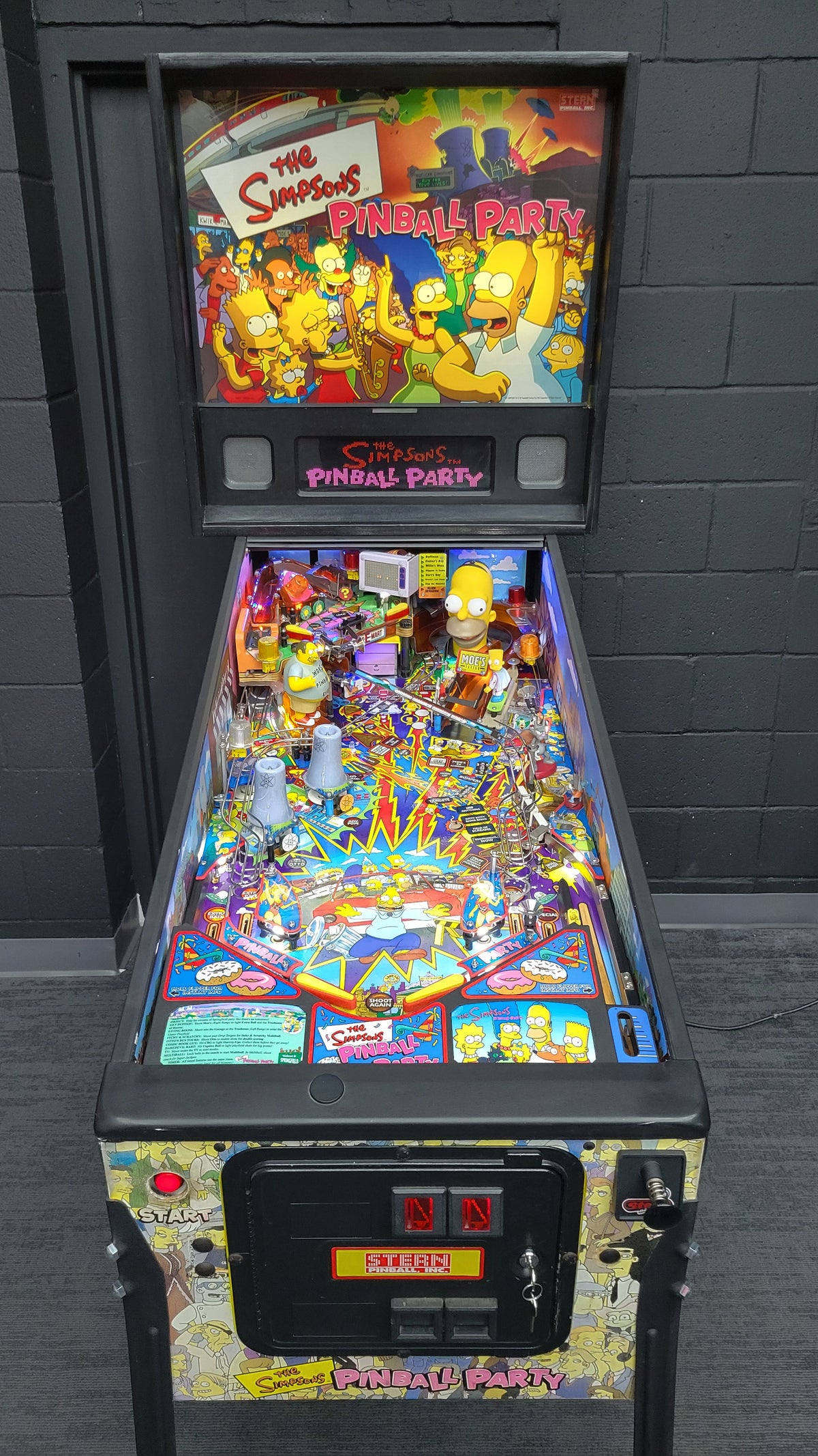 Stern The Simpsons Pinball Party
