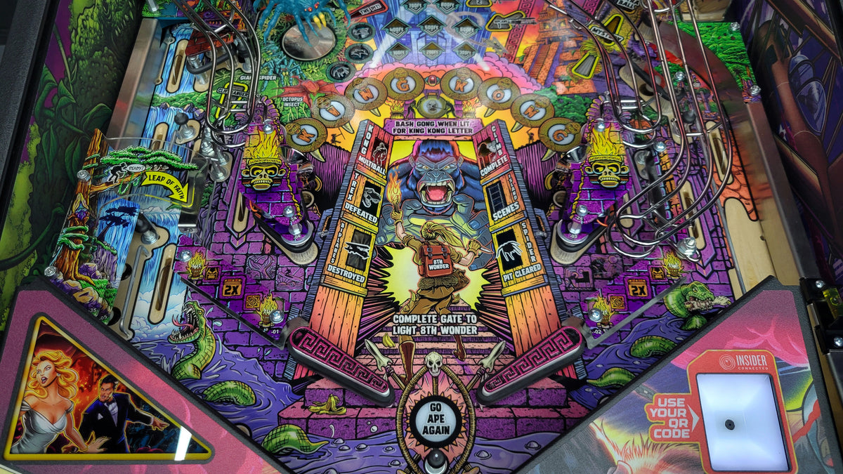 Stern King Kong Premium Pinball HUO