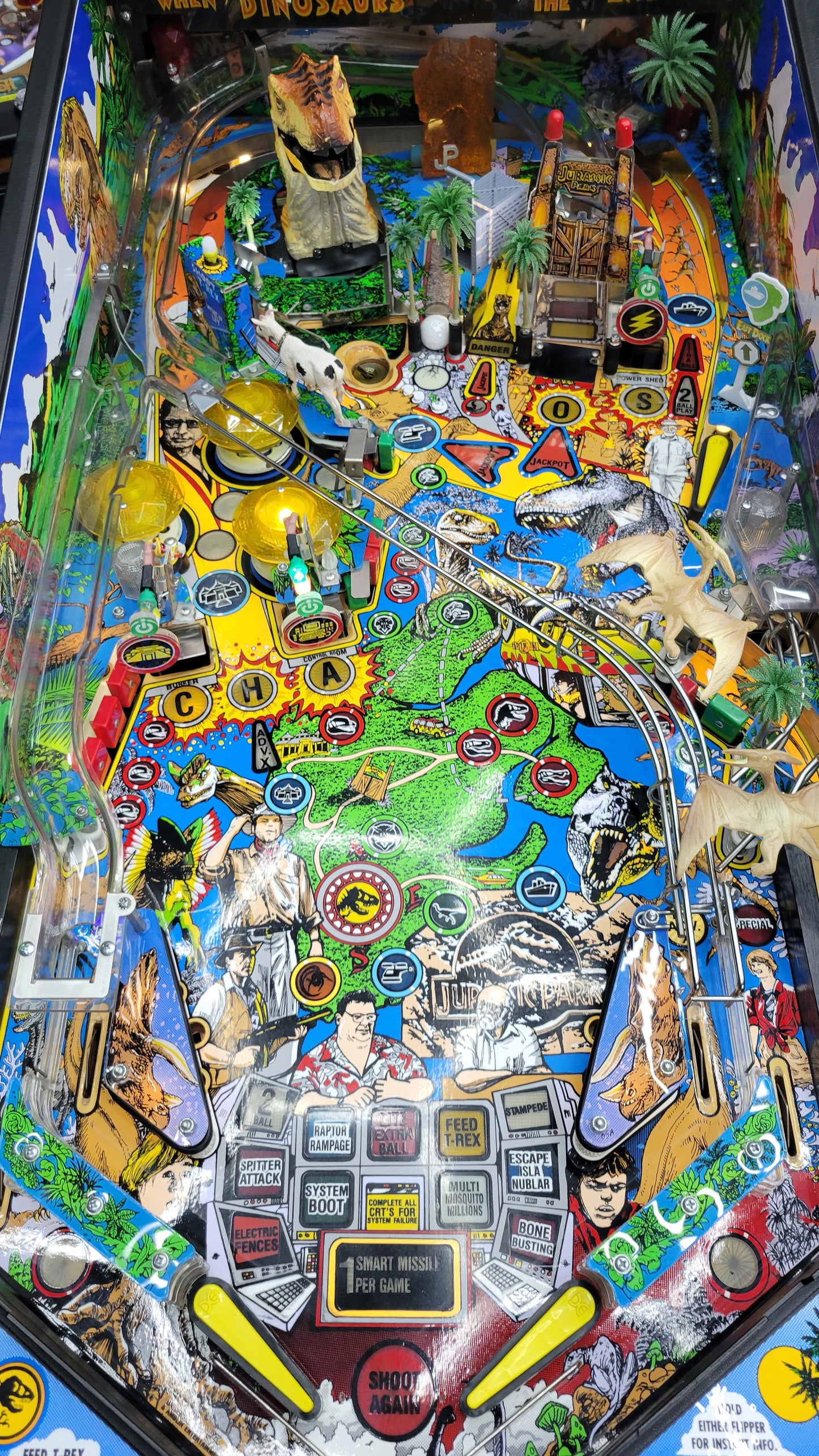 Jurassic Park Pinball by Data East