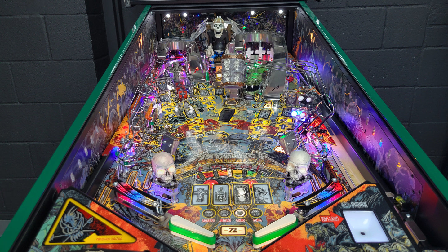 Stern Metallica Remastered Premium HUO Pinball