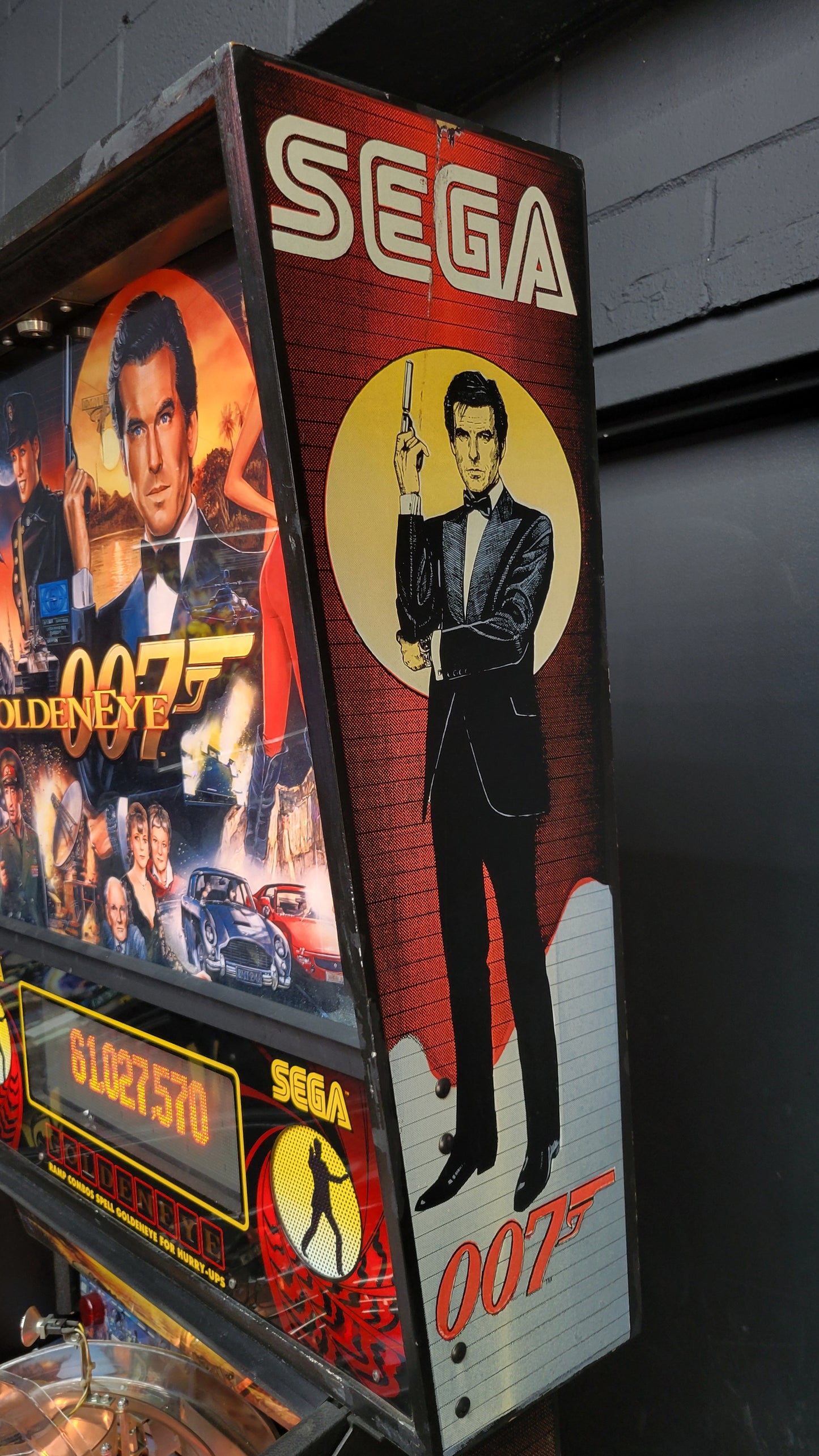 Sega Goldeneye 007 Pinball