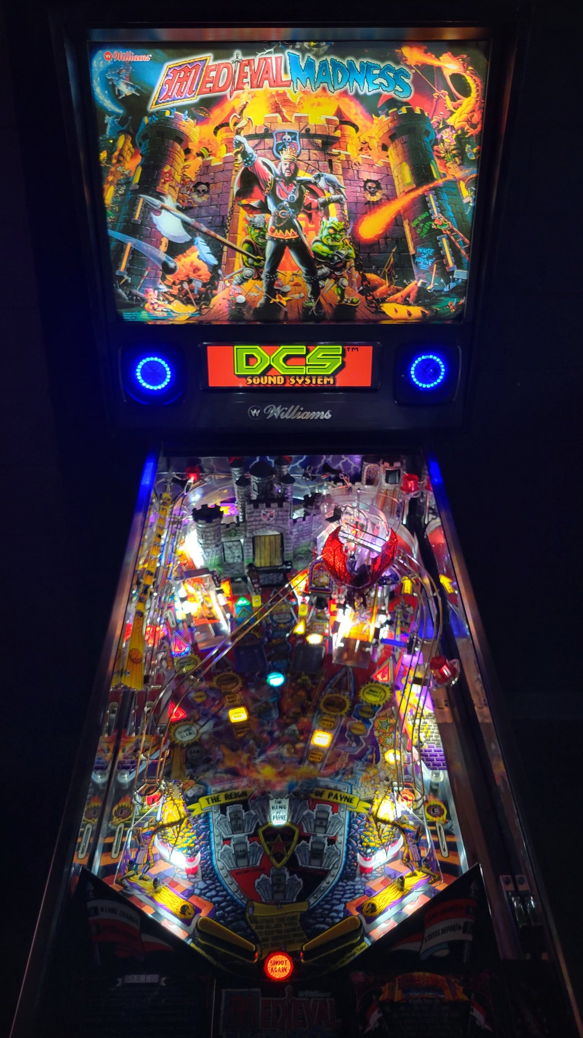Williams Medieval Madness Pinball Original