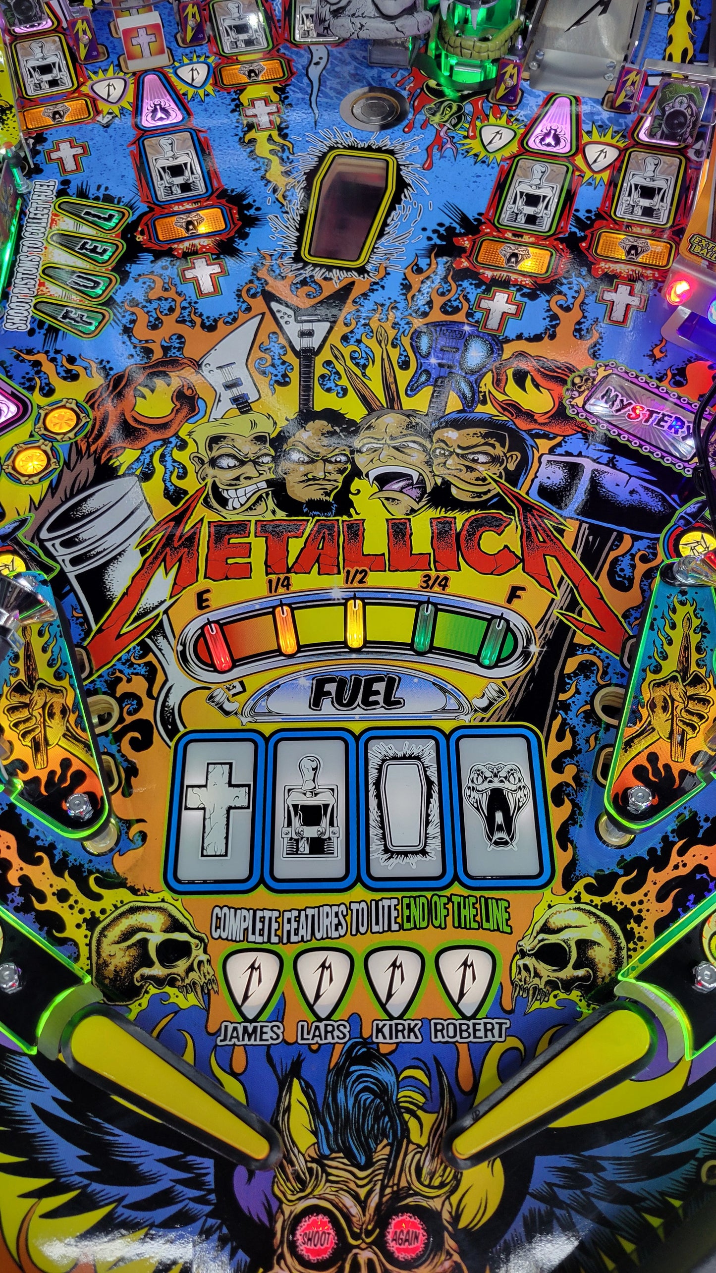Stern Metallica Premium HUO Pinball