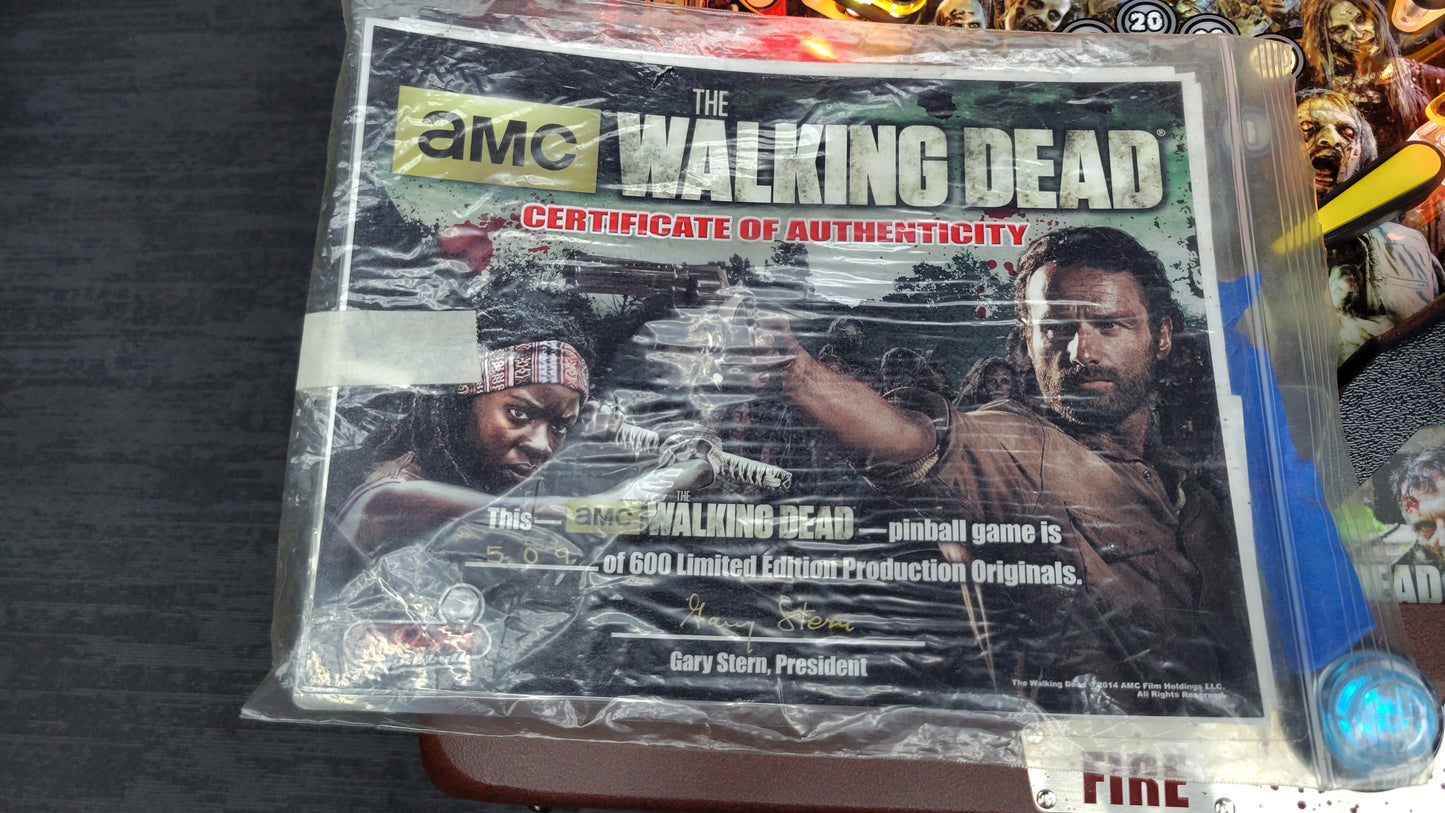 The Walking Dead LE Pinball