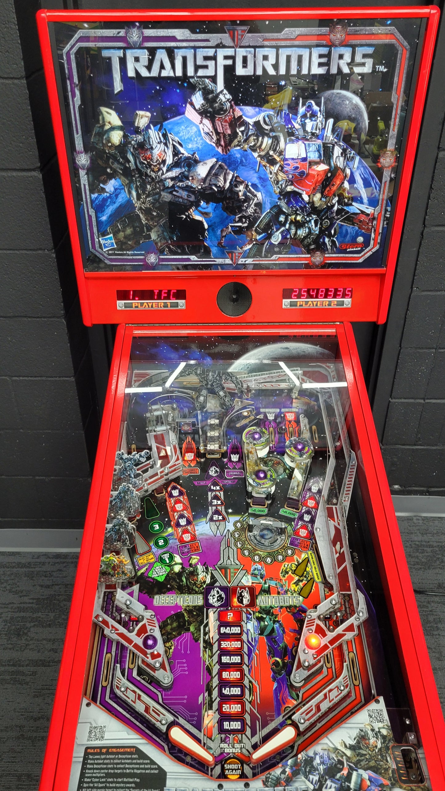 Stern Transformers The Pin Home Edition