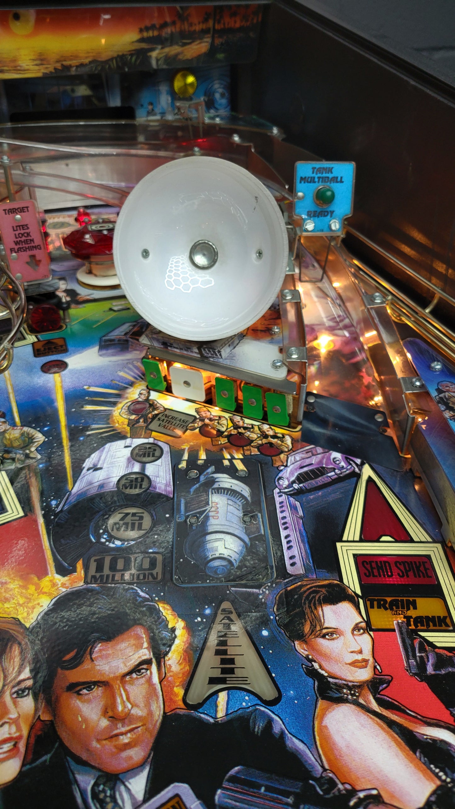 Sega Goldeneye 007 Pinball