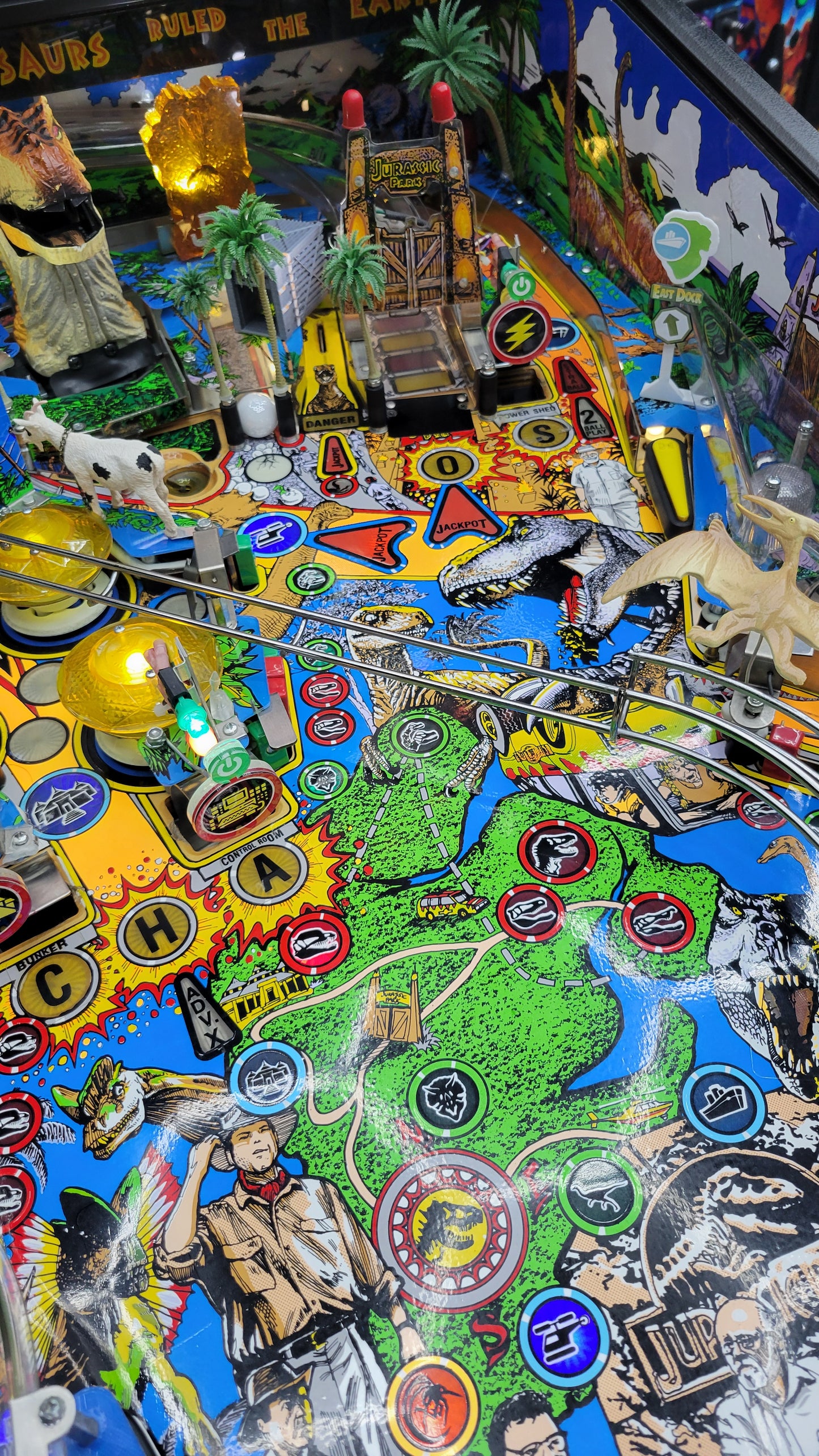 Jurassic Park Pinball by Data East