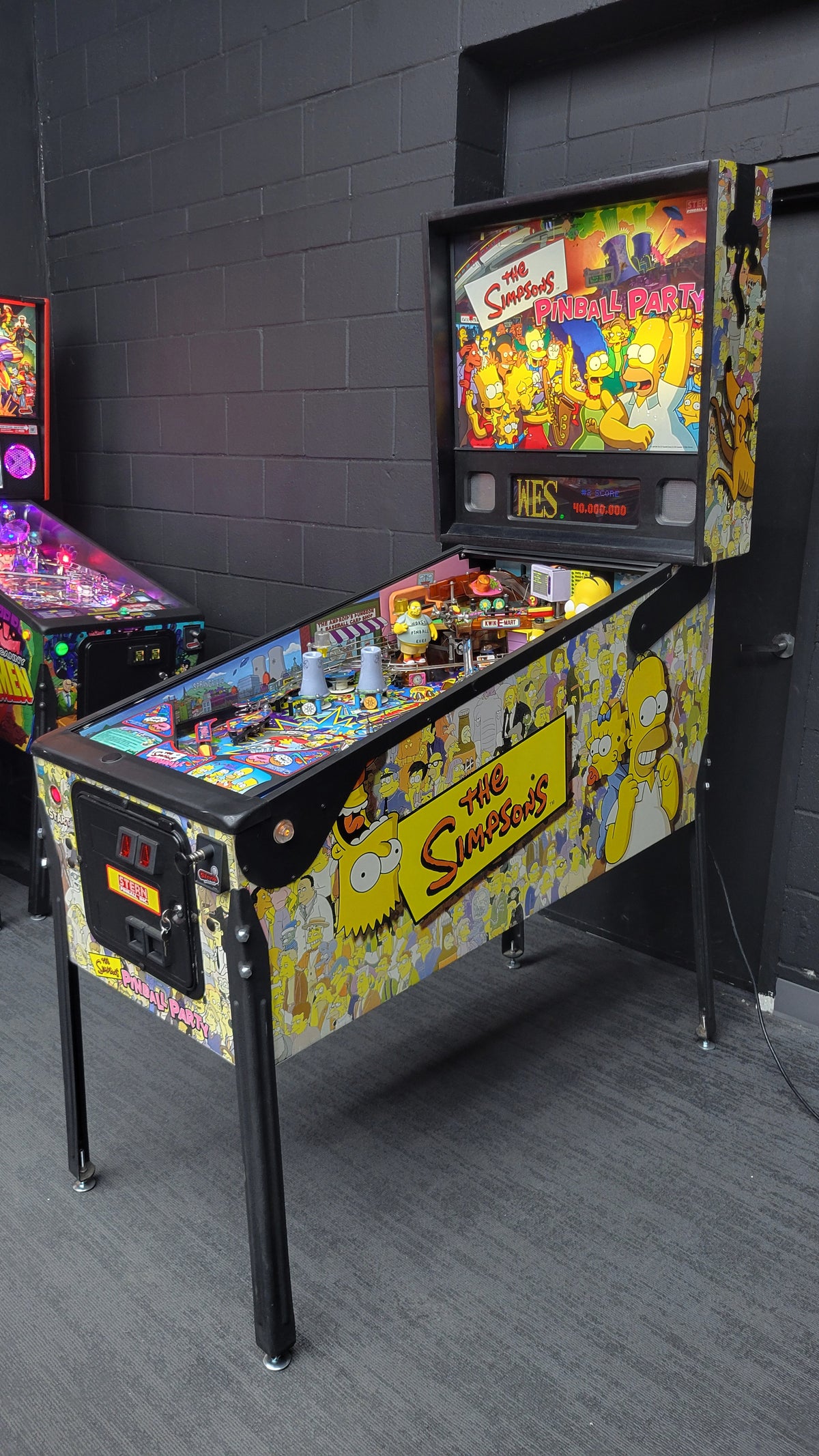 Stern The Simpsons Pinball Party