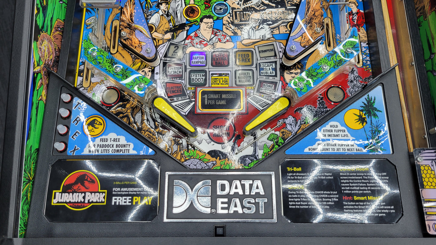 Jurassic Park Pinball by Data East