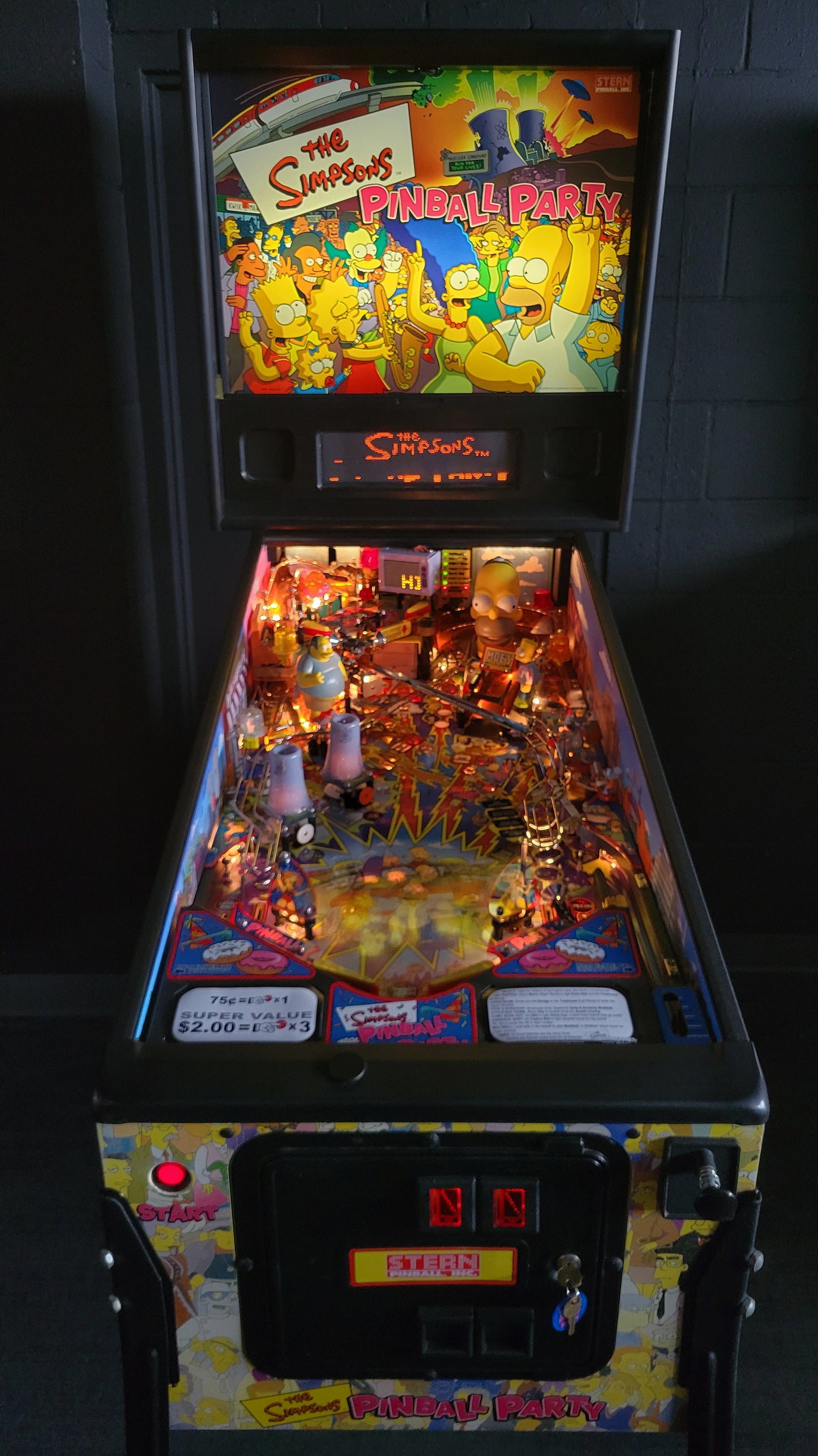 Stern The Simpsons Pinball Party