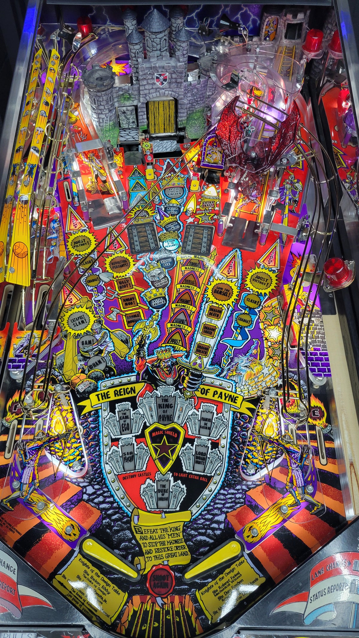Williams Medieval Madness Pinball Original