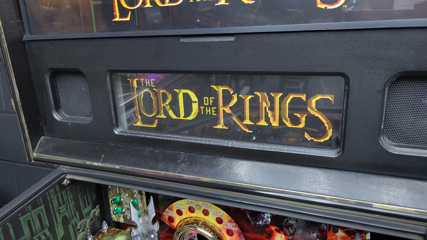 Lord Of The Rings Pinball