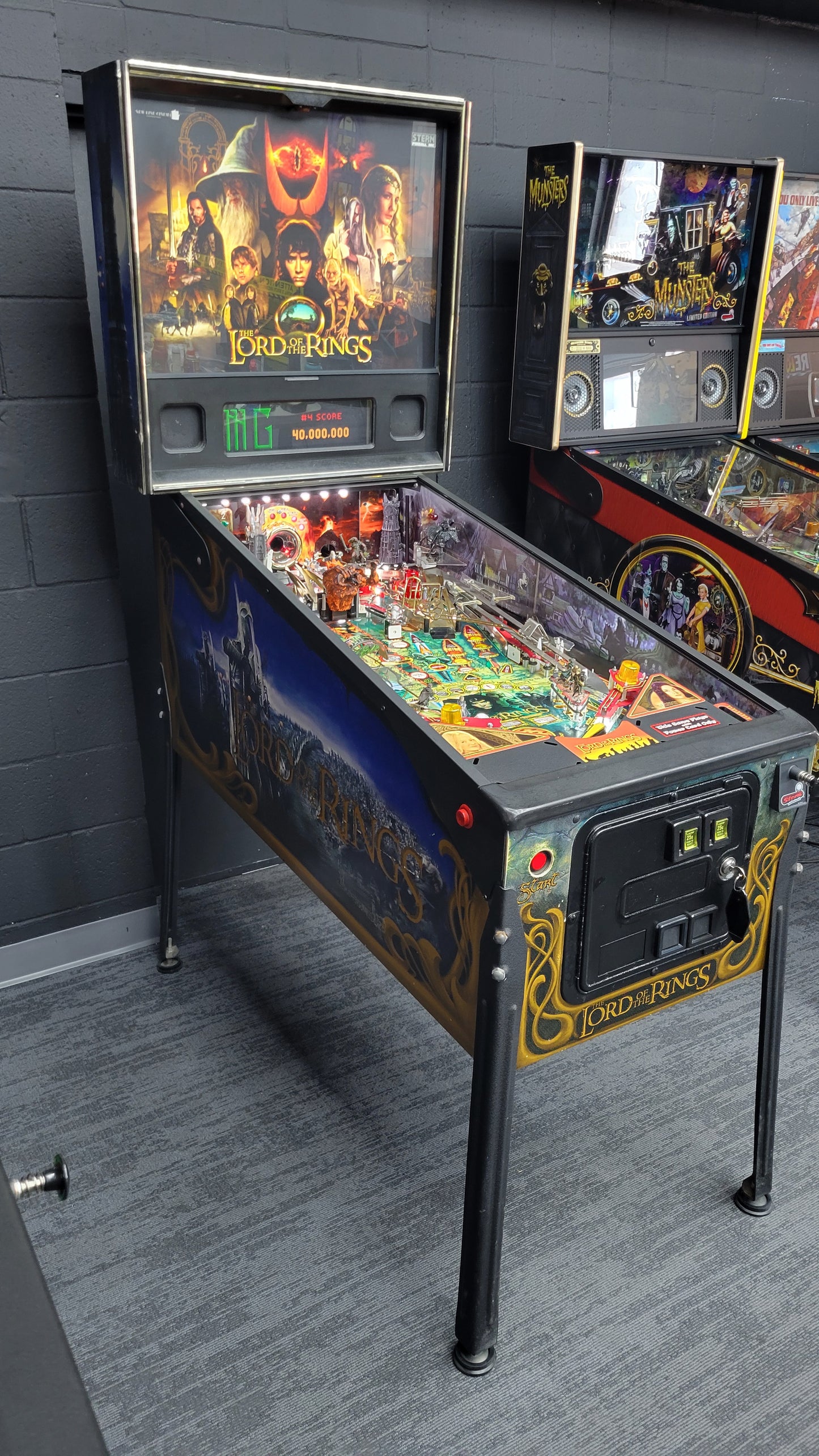 Lord Of The Rings Pinball