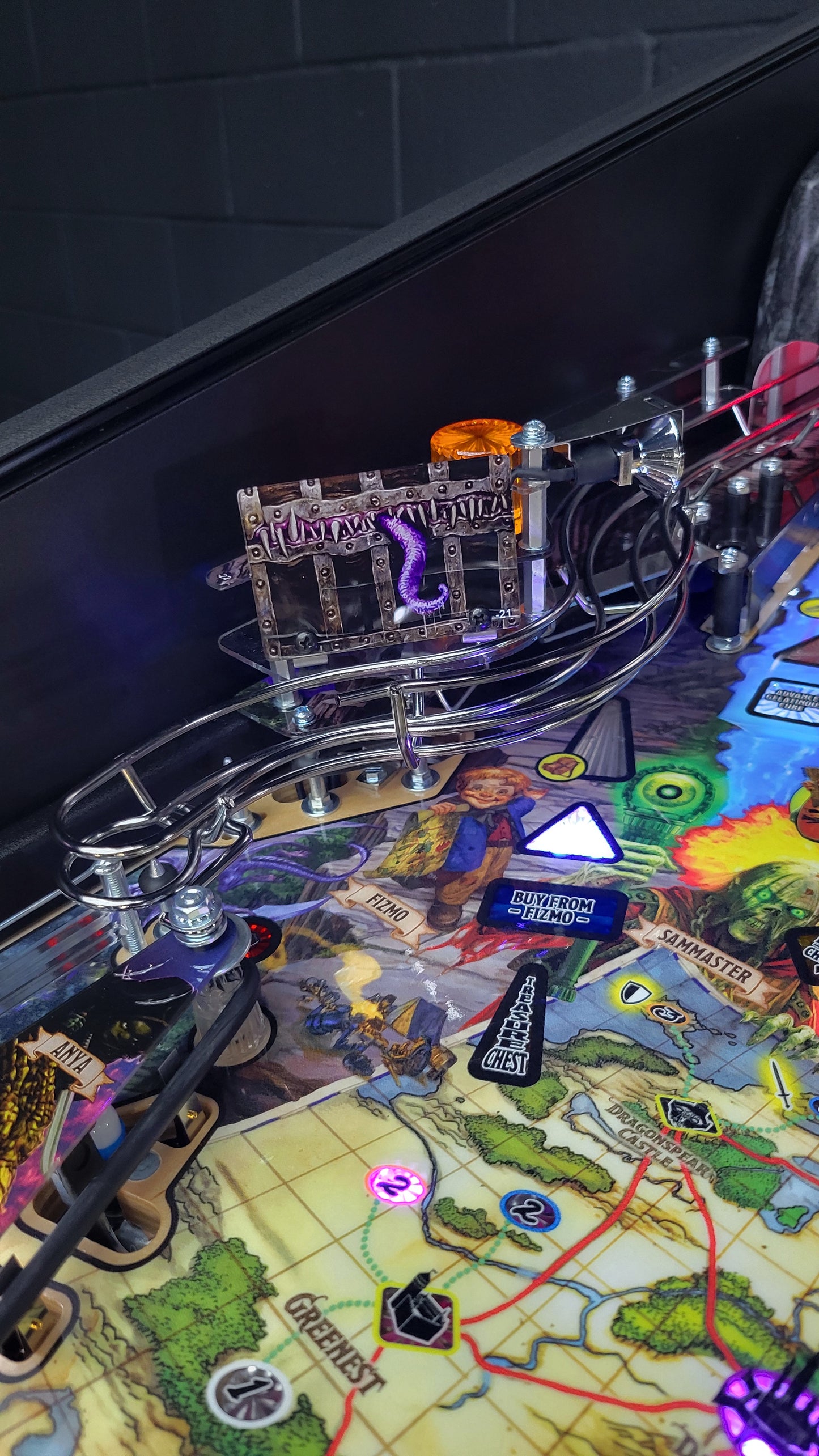 HUO Dungeons & Dragons The Tyrant's Eye Pinball