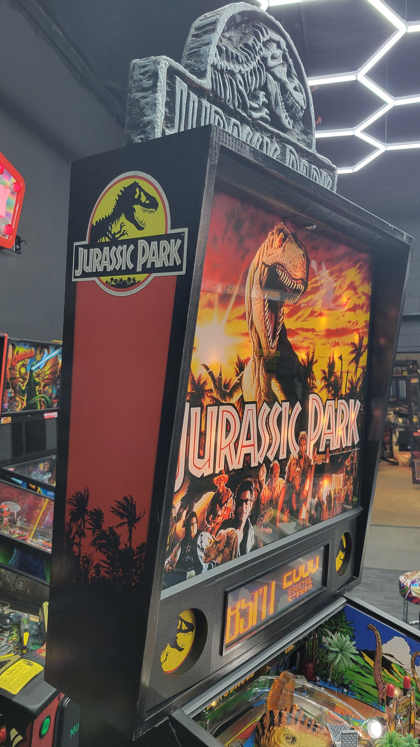 Jurassic Park Pinball by Data East