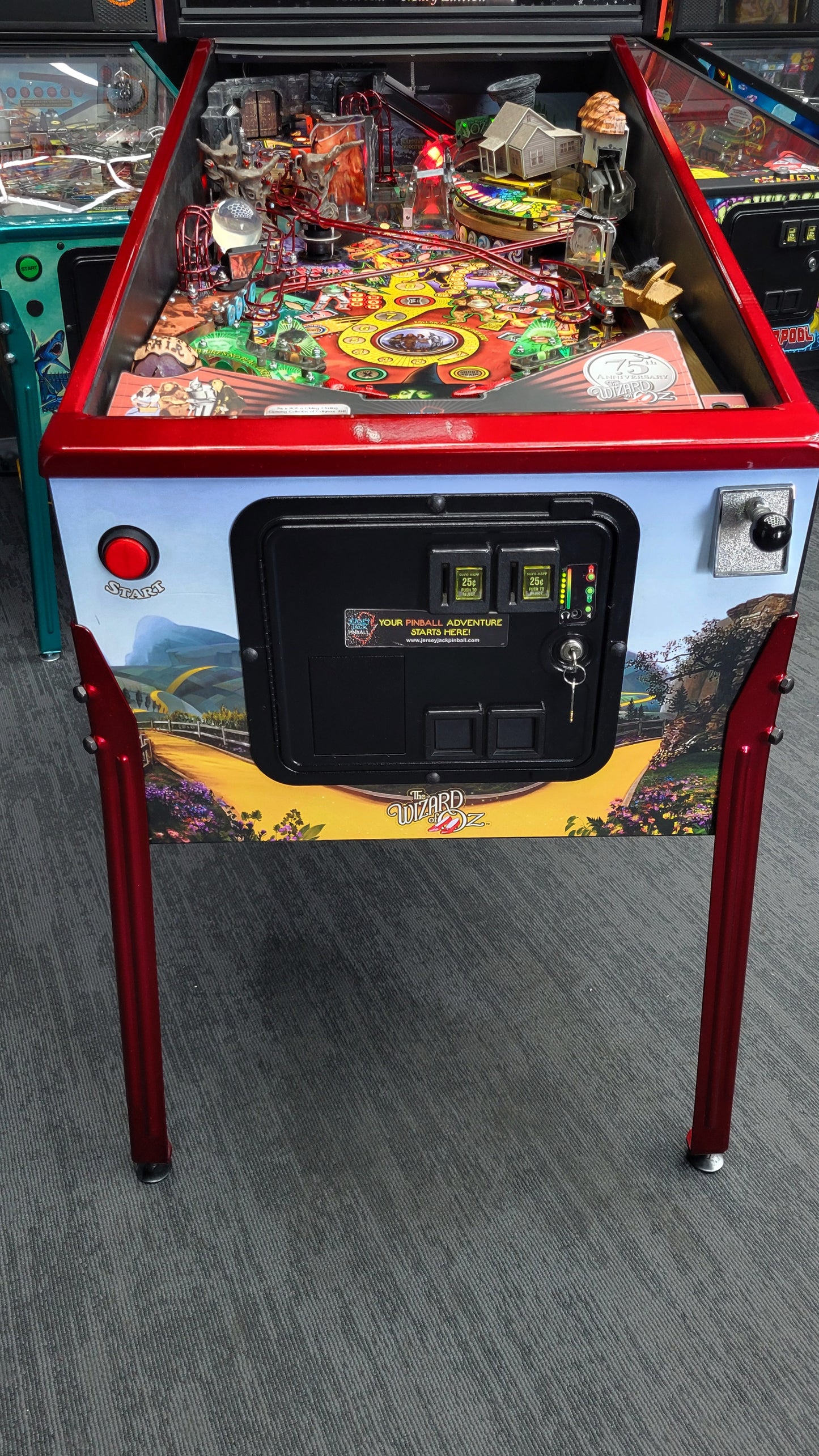 Wizard Of Oz 75th Anniversary Edition by Jersey Jack Pinball