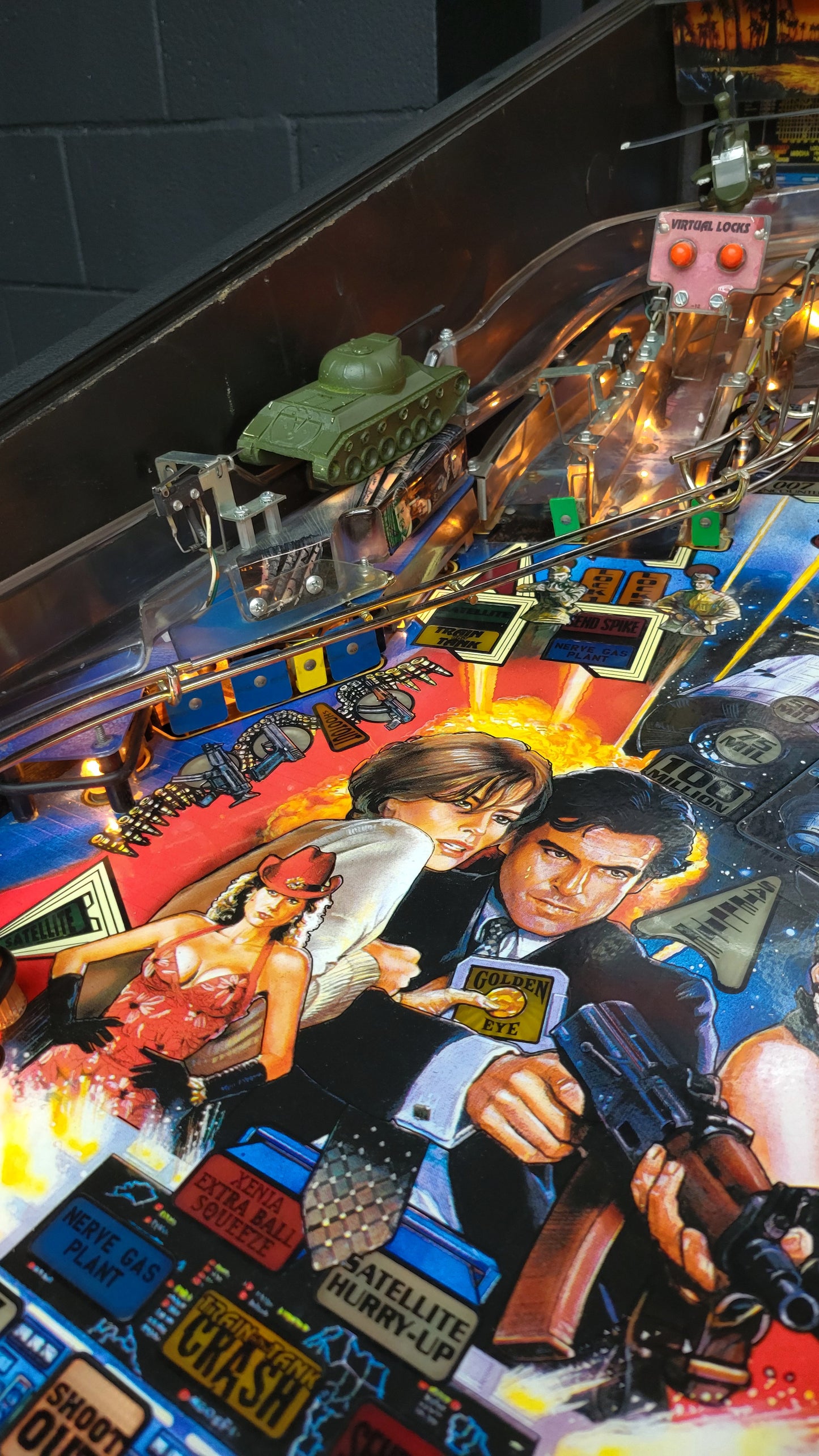 Sega Goldeneye 007 Pinball