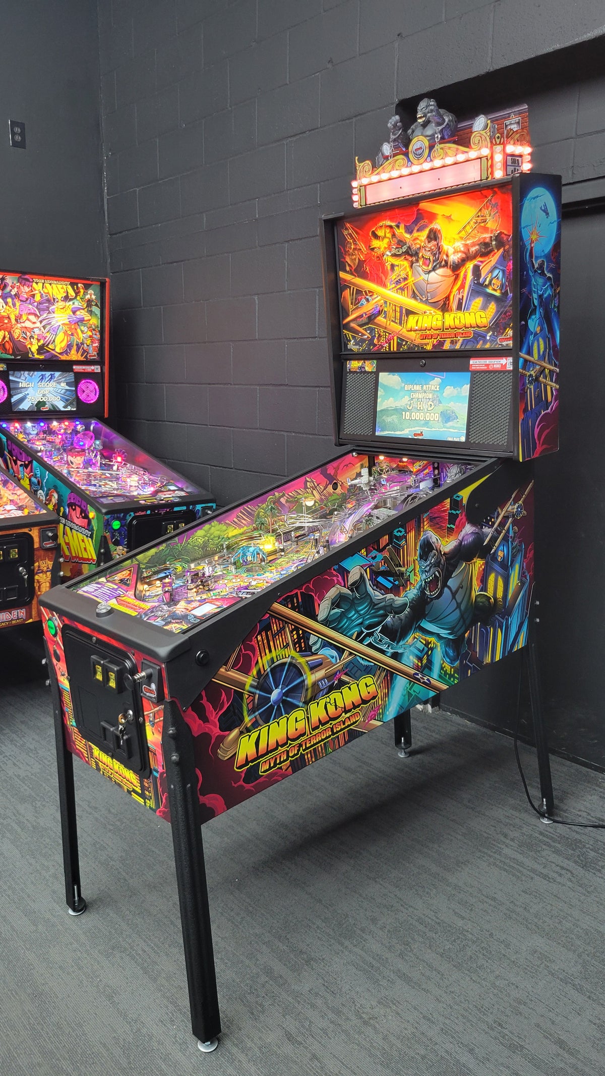 Stern King Kong Premium Pinball HUO