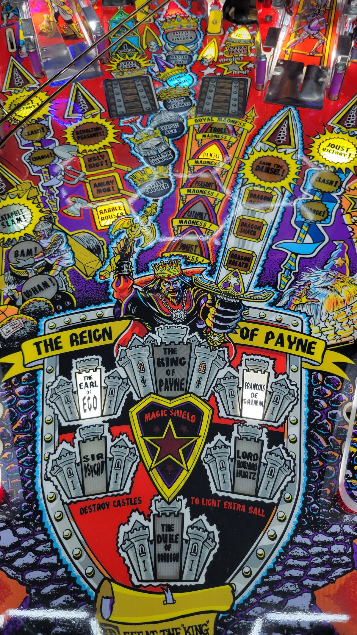 Williams Medieval Madness Pinball Original