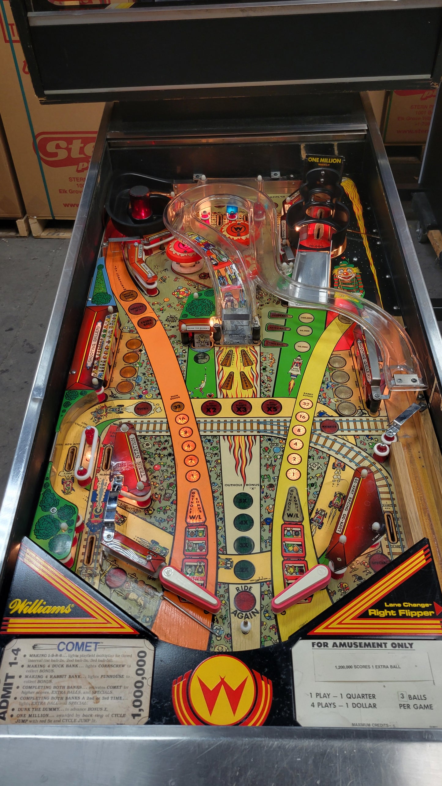Williams Comet Pinball