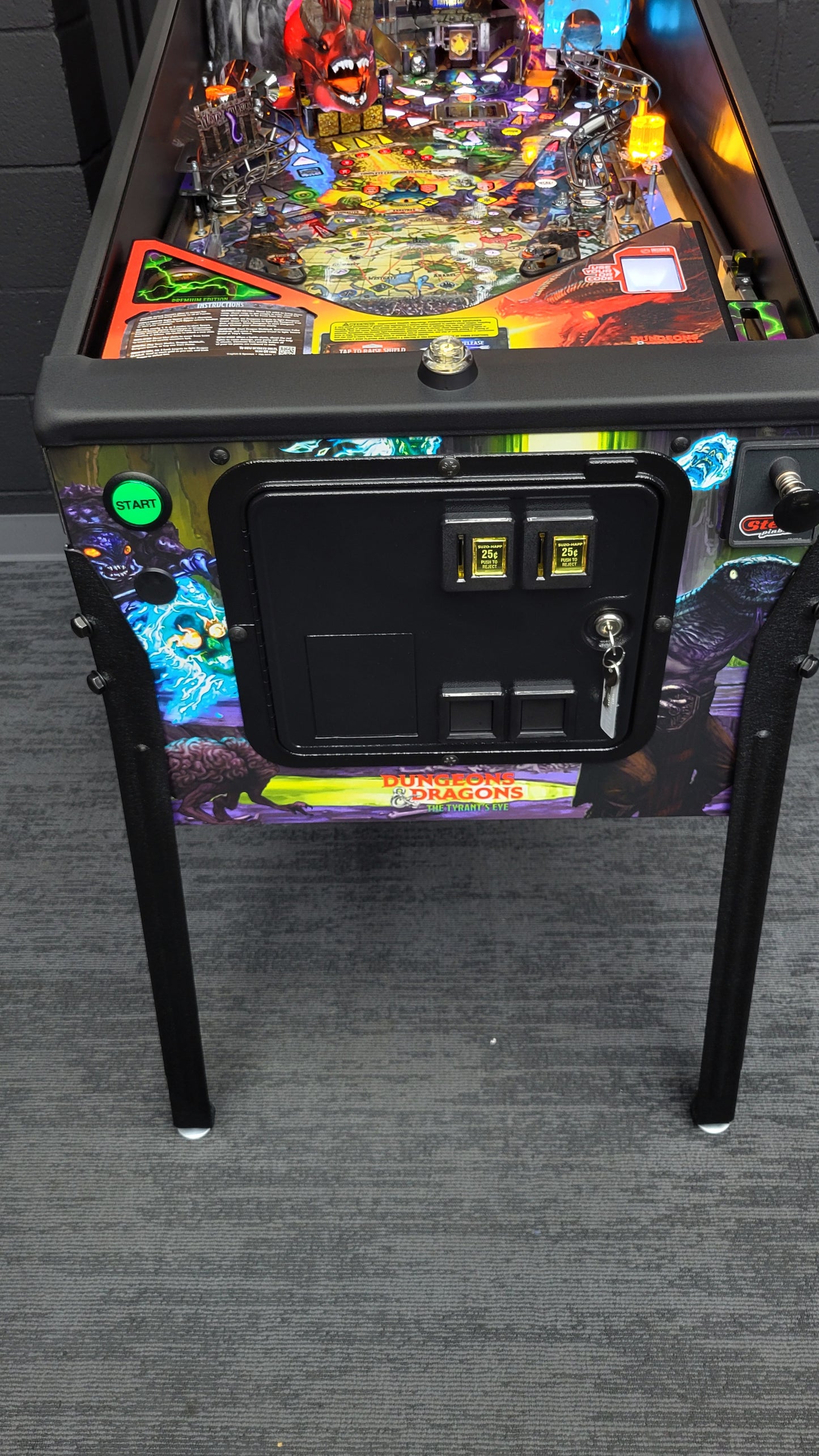 HUO Dungeons & Dragons The Tyrant's Eye Pinball