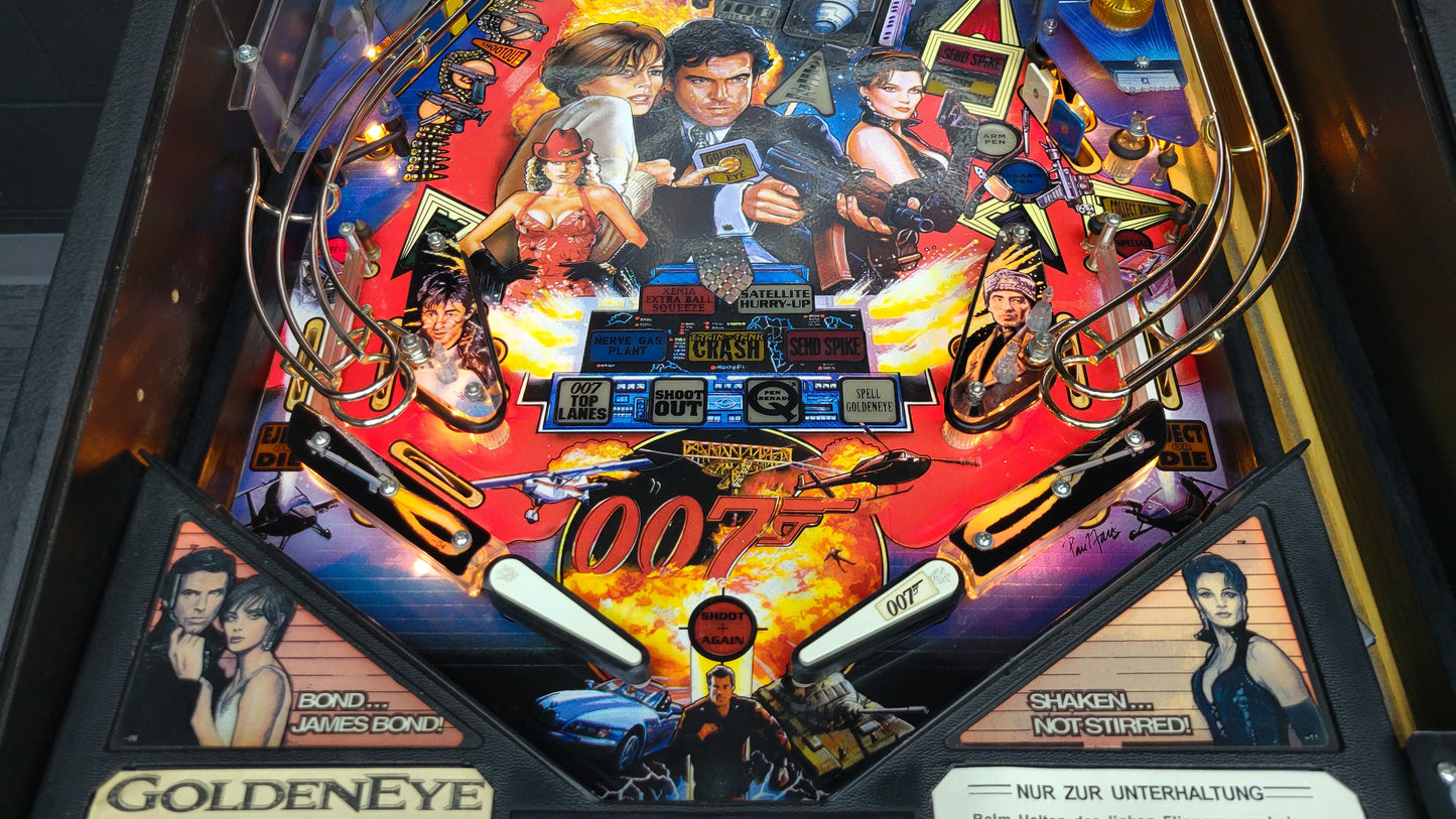 Sega Goldeneye 007 Pinball
