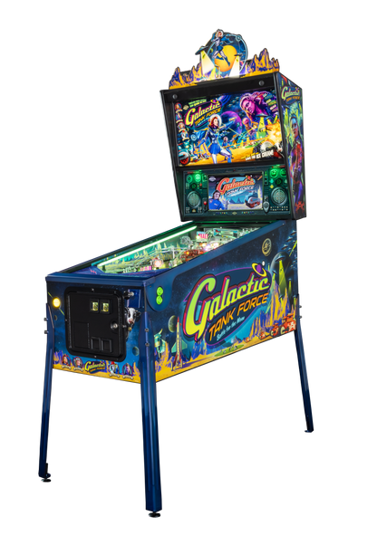 Galactic Tank Force Pinball Machine - Deluxe Edition Model - GTF