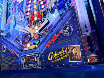 Galactic Tank Force Pinball Machine - Deluxe Edition Model - GTF