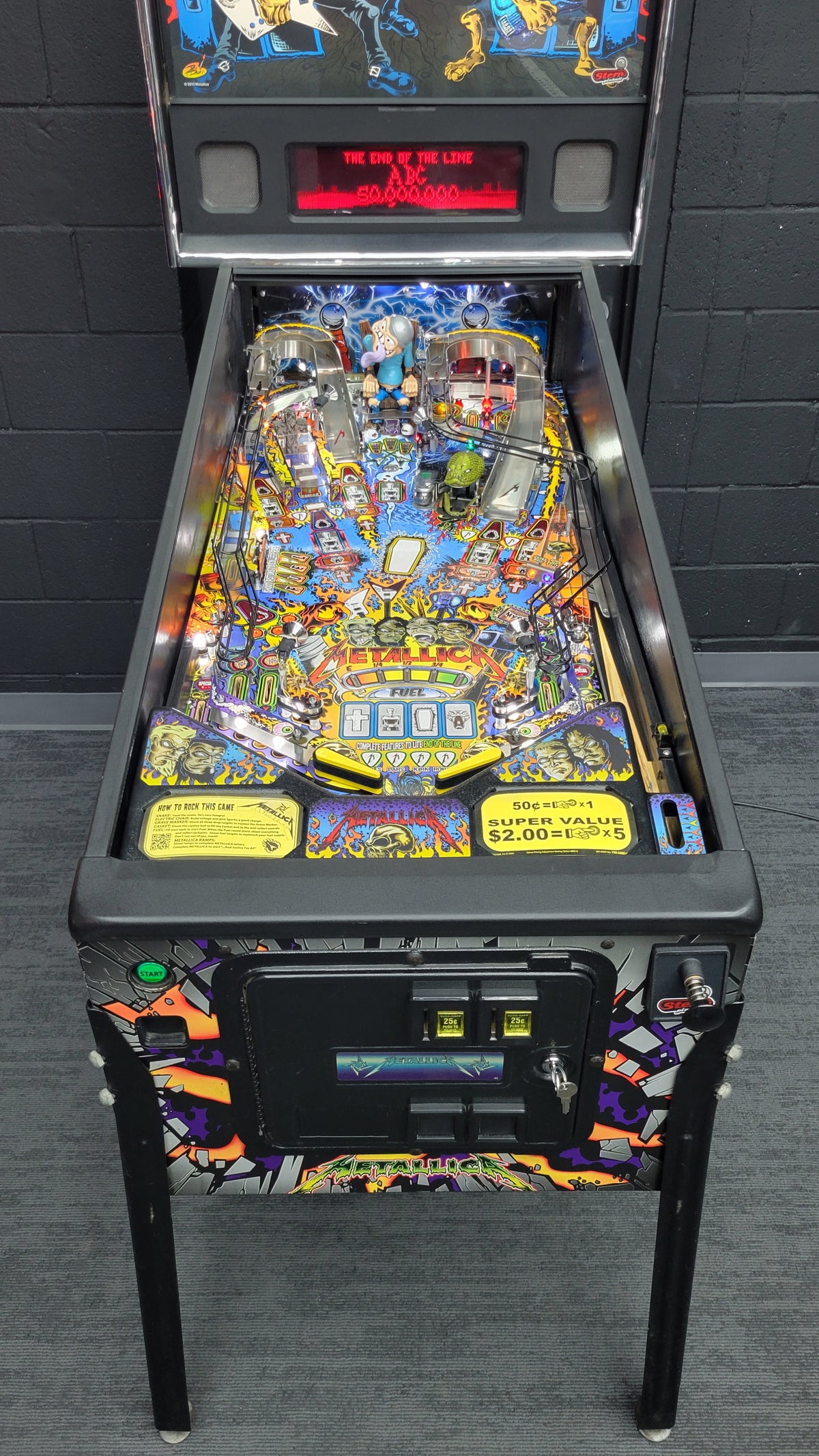 Stern Metallica Pro Pinball