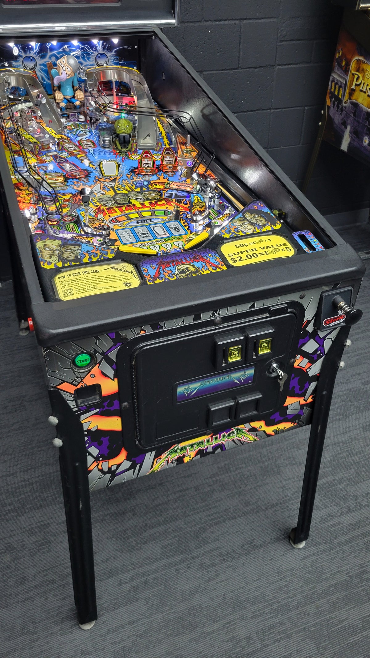 Stern Metallica Pro Pinball