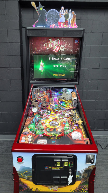 Wizard Of Oz 75th Anniversary Edition by Jersey Jack Pinball HUO
