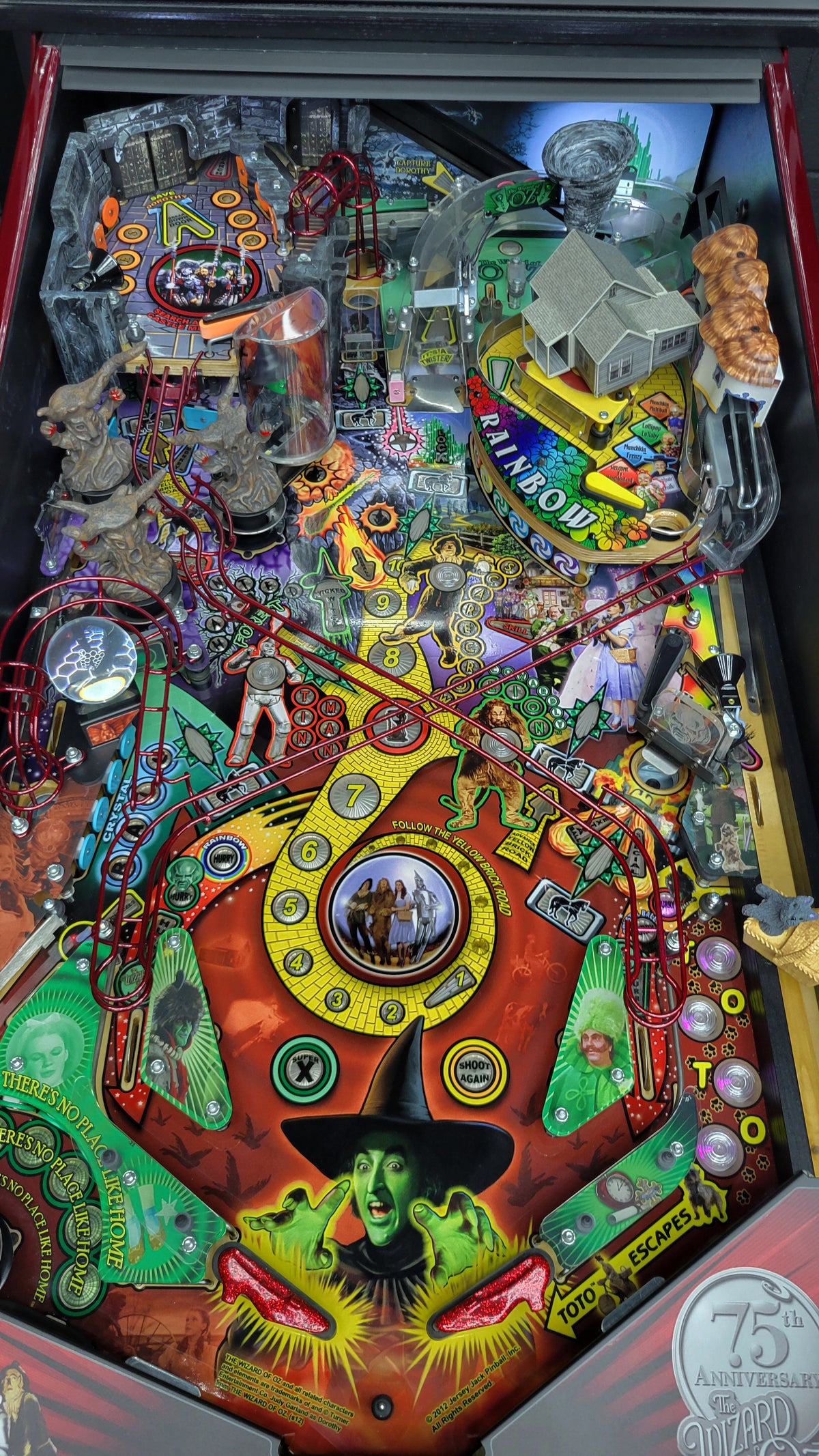 Wizard Of Oz 75th Anniversary Edition by Jersey Jack Pinball HUO