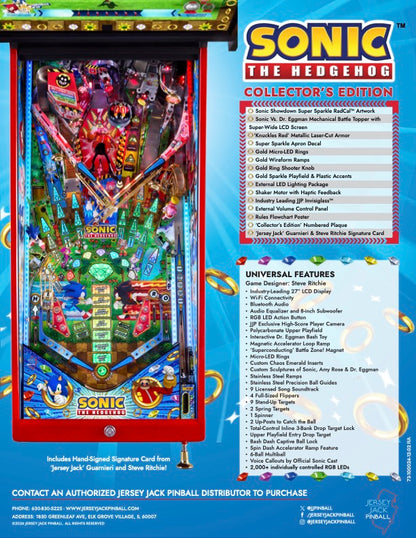 Sonic The Hedgehog Collectors Edition