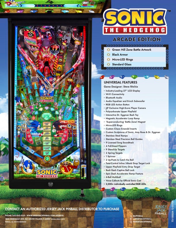 Sonic The Hedgehog Arcade Edition
