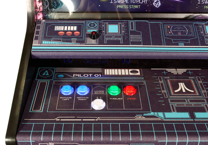 Asteroids Recharged control panel