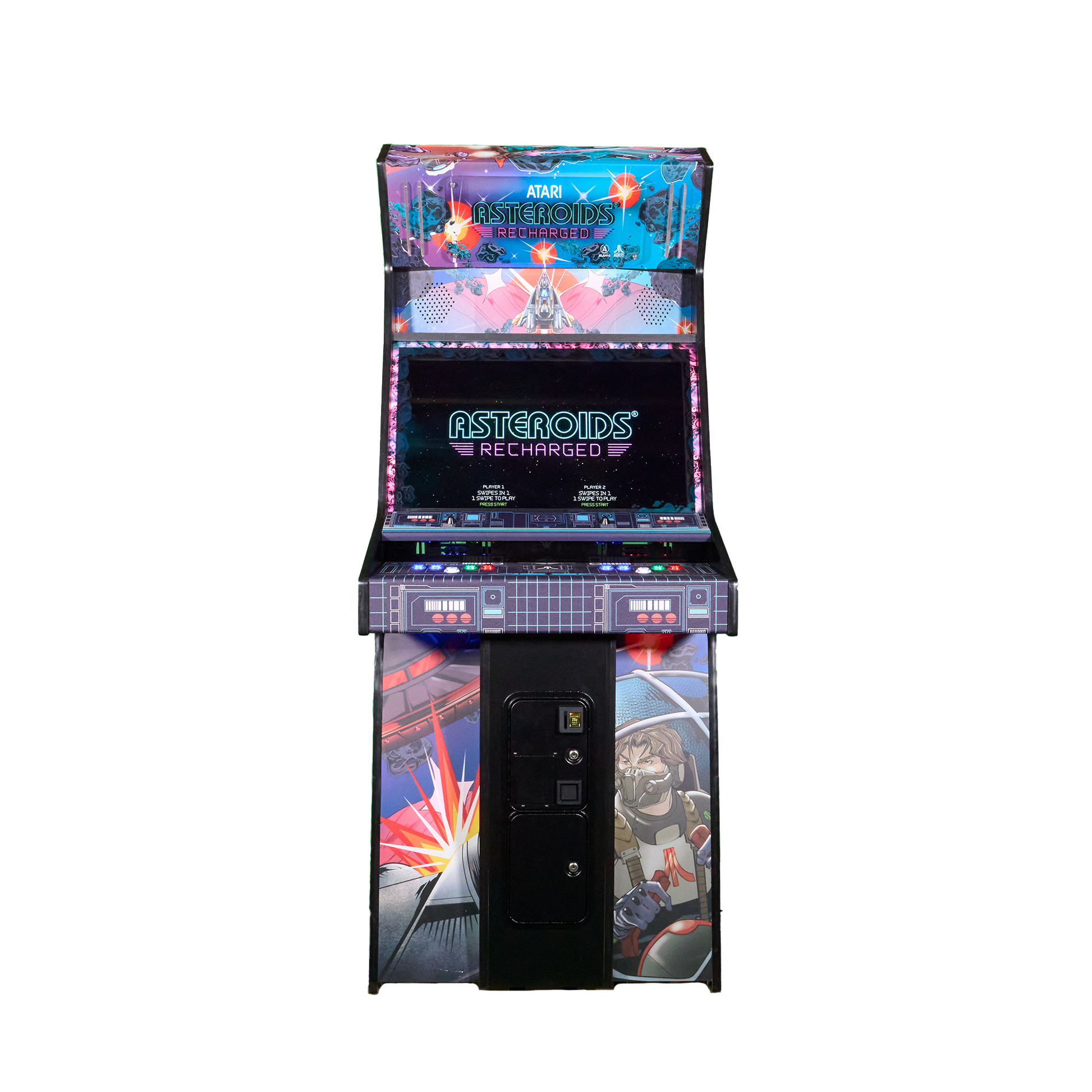 Asteroids Recharged Pro — front